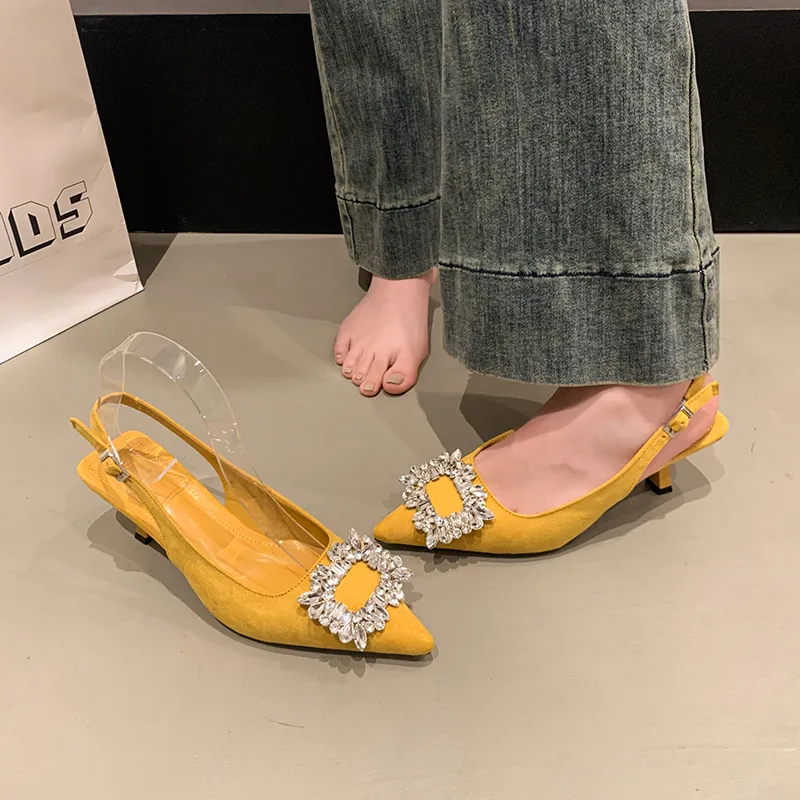 Dragon Dance Slim Heel High Heels 6.5 Cm Women's-7