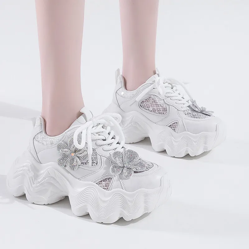 Dragon Dance Low Top Chunky Sneakers Women's-5