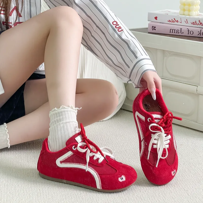 Dragon Dance Slip Resistant, Breathable, Lightweight Low Top Casual Shoes Women's-25