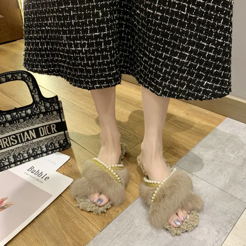 Dragon Dance Rubber Sole PU Polyurethane Abrasion Resistant Slip Resistant Slide Slippers Women's-7