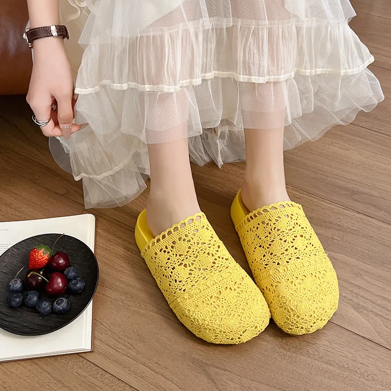Dragon Dance Abrasion Resistant Slip Resistant Closed Toe Slippers Women's-4