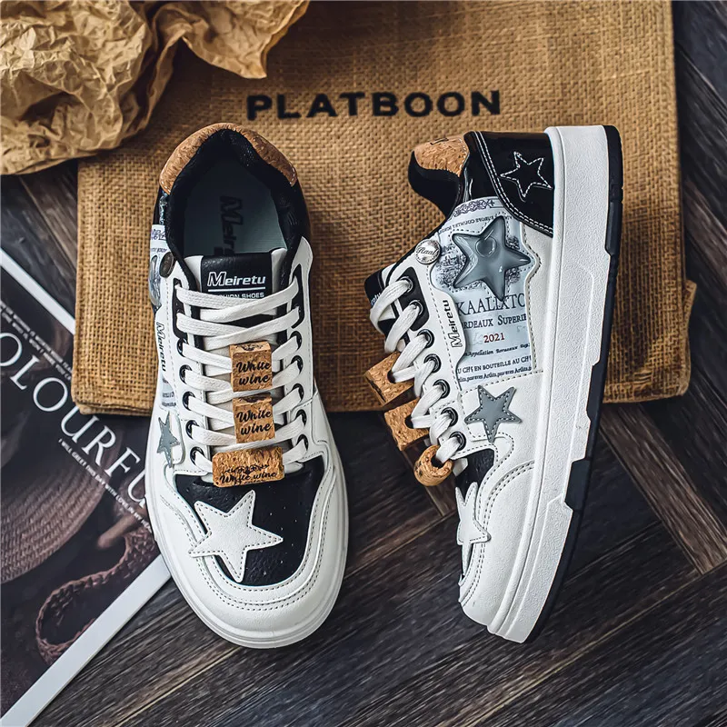 Dragon Dance Low Top Skateboard Shoes White-7