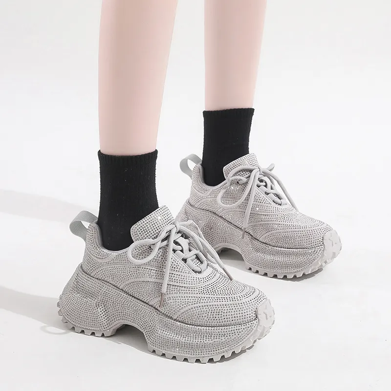 Dragon Dance Low Top Chunky Sneakers Women's-7