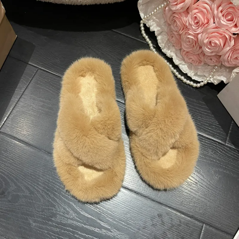 Dragon Dance PU Polyurethane Abrasion Resistant Slip Resistant Slide Slippers Women's-7