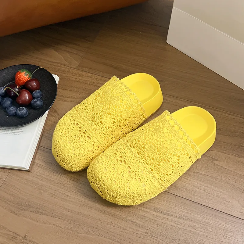Dragon Dance Abrasion Resistant Slip Resistant Closed Toe Slippers Women's-1