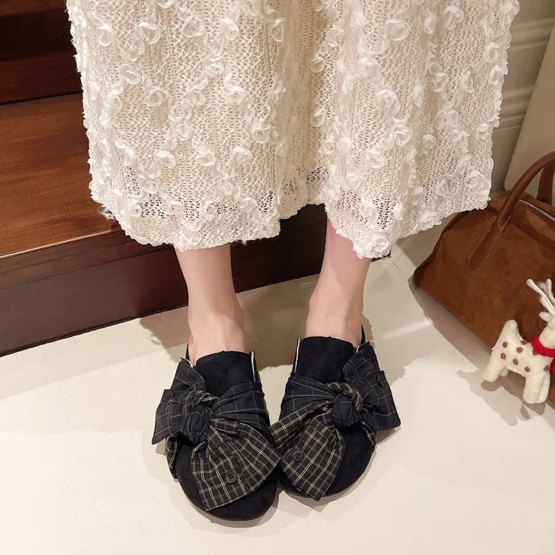 Dragon Dance Quiet Abrasion Resistant Closed Toe Slippers Women's-15