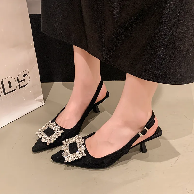 Dragon Dance Slim Heel High Heels 6.5 Cm Women's-4