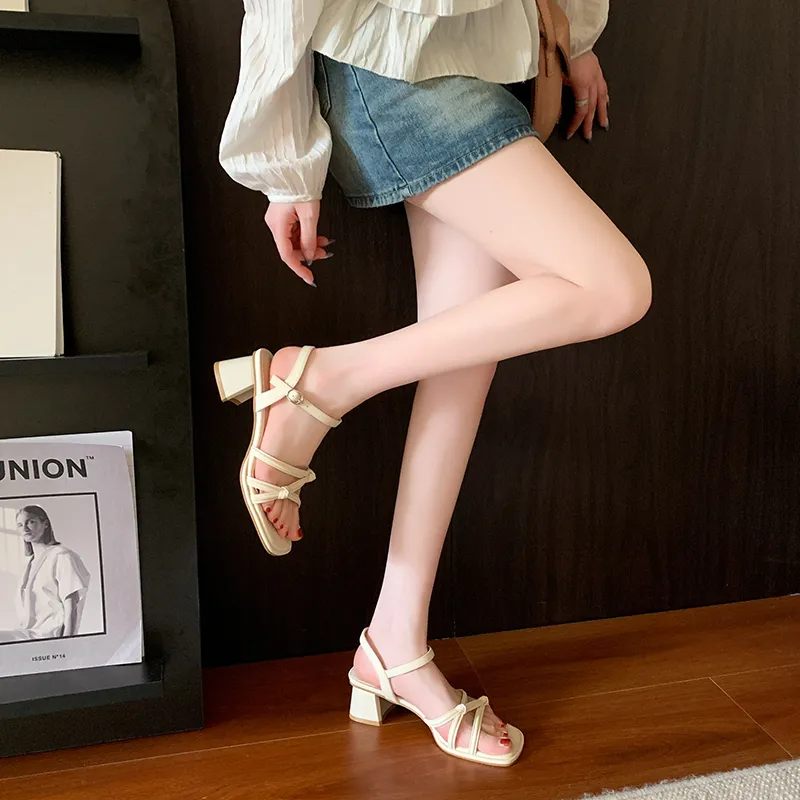 Dragon Dance One Strap Sandals Women's-4
