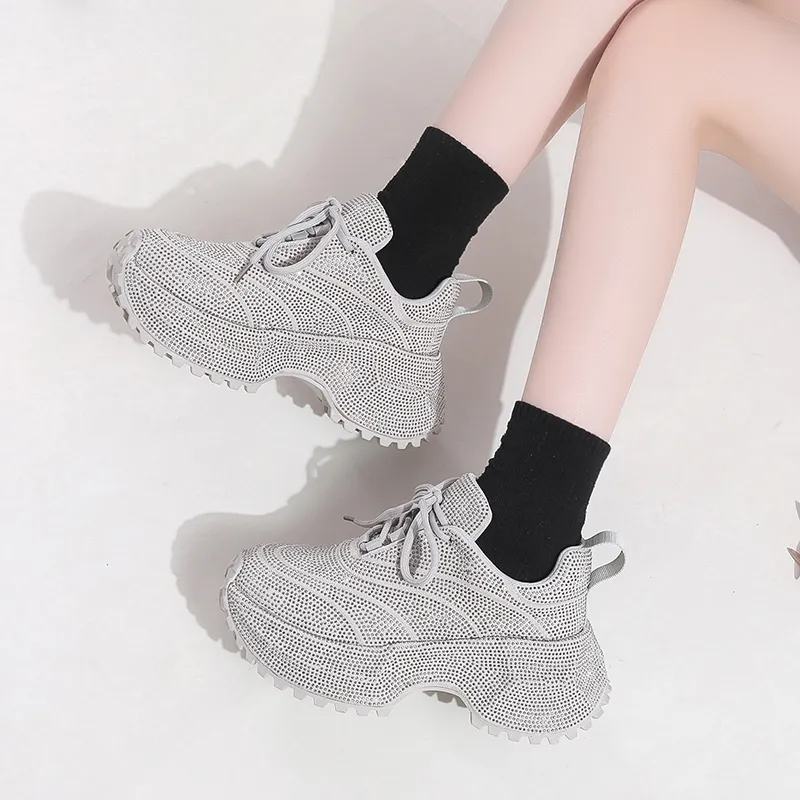 Dragon Dance Low Top Chunky Sneakers Women's-8