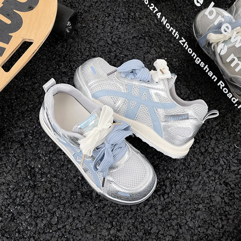 Dragon Dance Breathable Height Increase Skateboard Shoes Women's-5