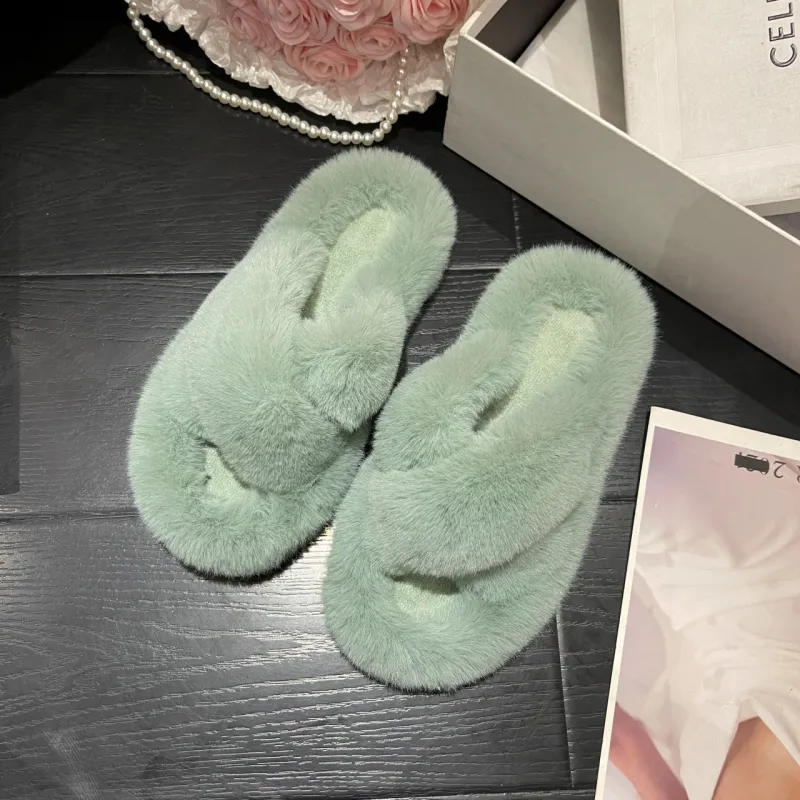 Dragon Dance PU Polyurethane Abrasion Resistant Slip Resistant Slide Slippers Women's-14