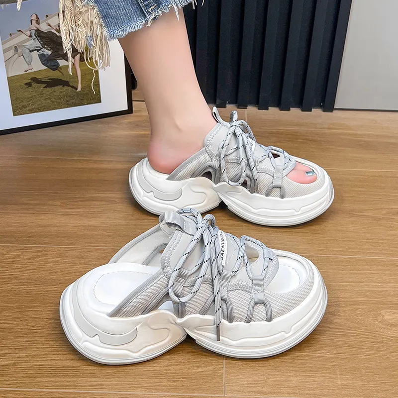 Dragon Dance Closed Toe Slippers Women's-17