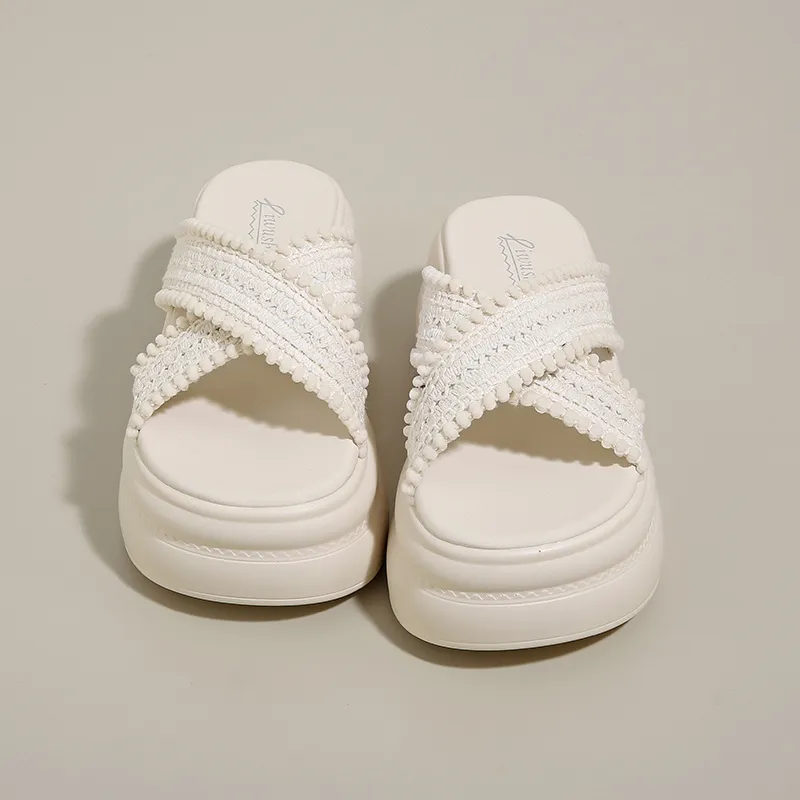 Dragon Dance Slip Resistant Abrasion Resistant Slide Slippers Women's-7
