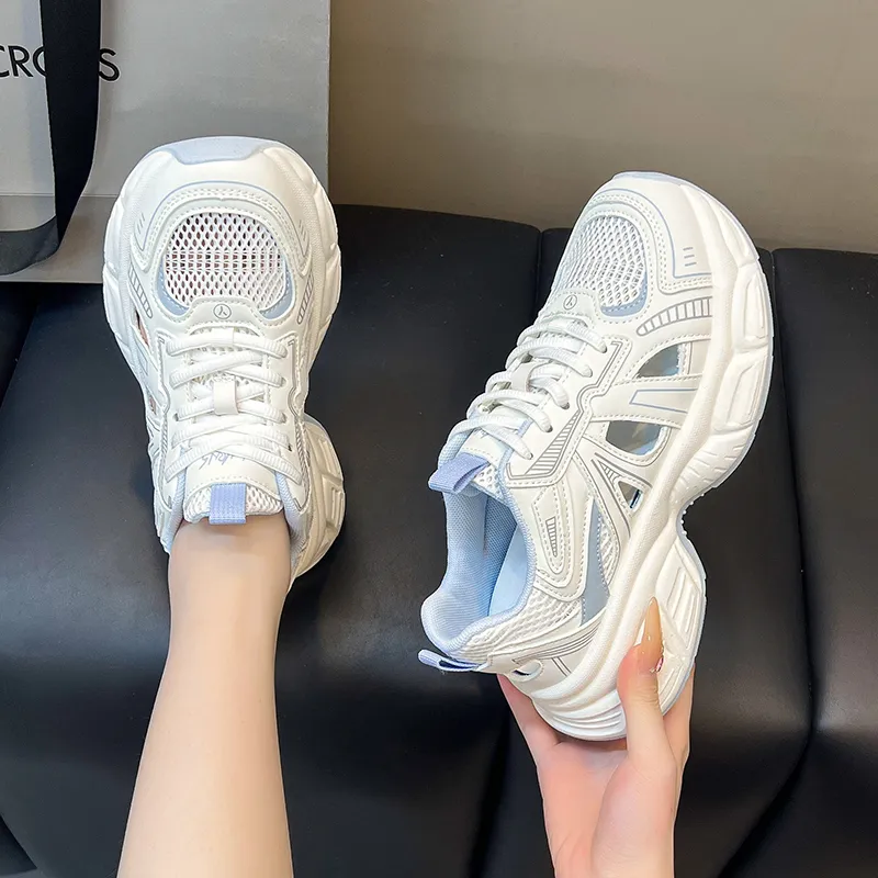 Dragon Dance Breathable, Height Enhancing, Lightweight Low Top Chunky Sneakers Women's-13