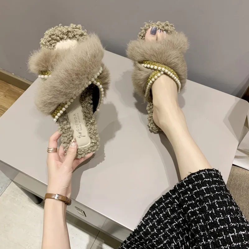 Dragon Dance Rubber Sole PU Polyurethane Abrasion Resistant Slip Resistant Slide Slippers Women's-9