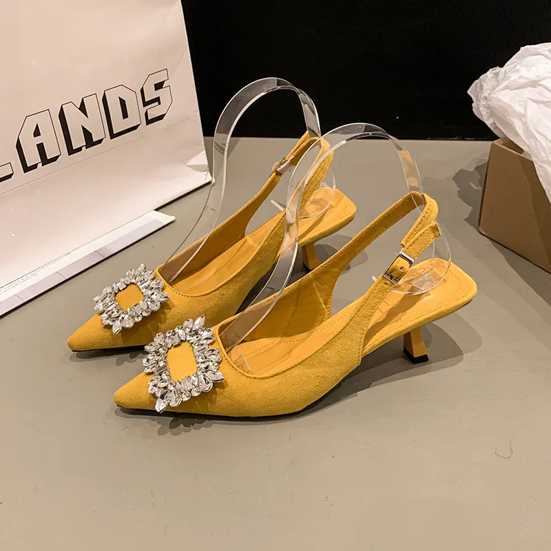 Dragon Dance Slim Heel High Heels 6.5 Cm Women's-10