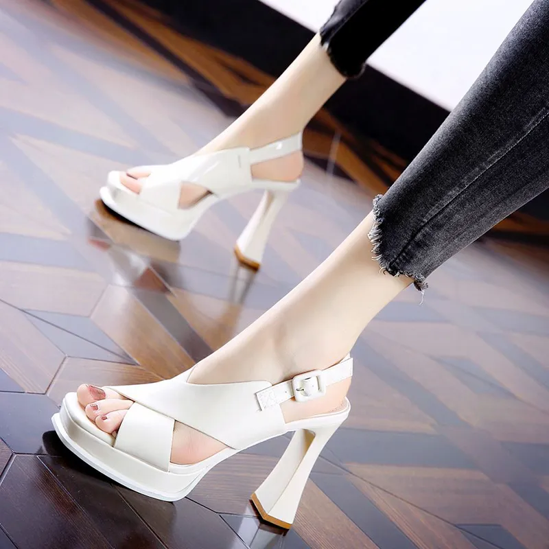 Dragon Dance Slim Heel High Heels Women's-1