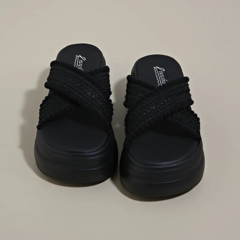 Dragon Dance Slip Resistant Abrasion Resistant Slide Slippers Women's-1