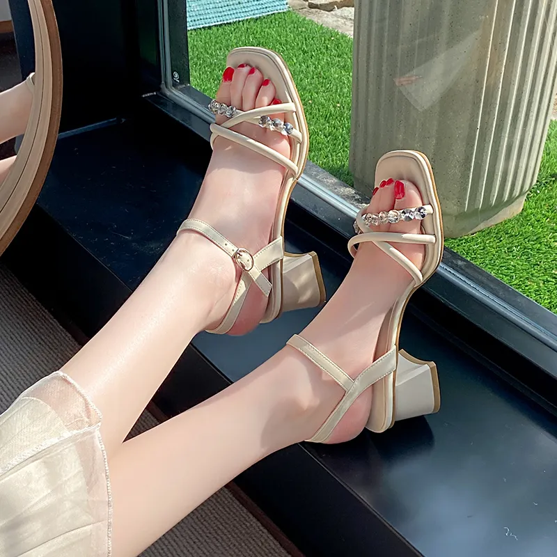 Dragon Dance One Strap Sandals Women's-8