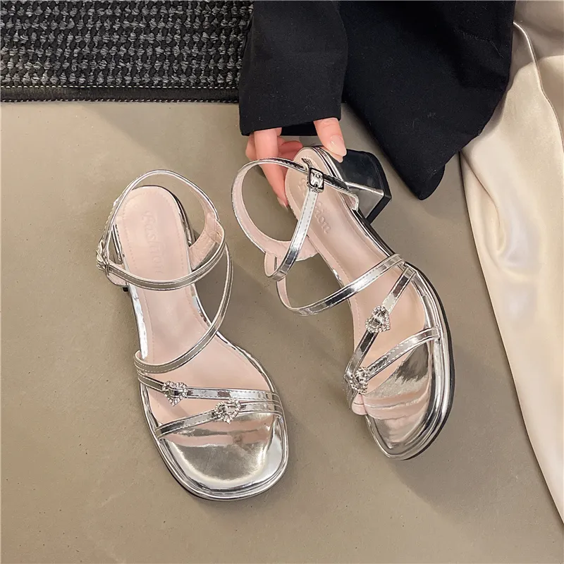 Dragon Dance One Strap Sandals Women's-7