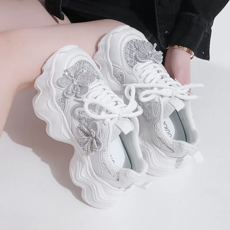 Dragon Dance Low Top Chunky Sneakers Women's-2