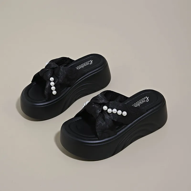 Dragon Dance Slip Resistant Abrasion Resistant Slide Slippers Women's-2
