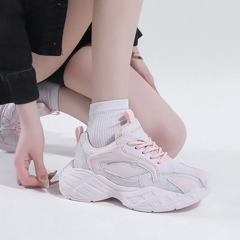 Dragon Dance Low Top Chunky Sneakers Women's-3