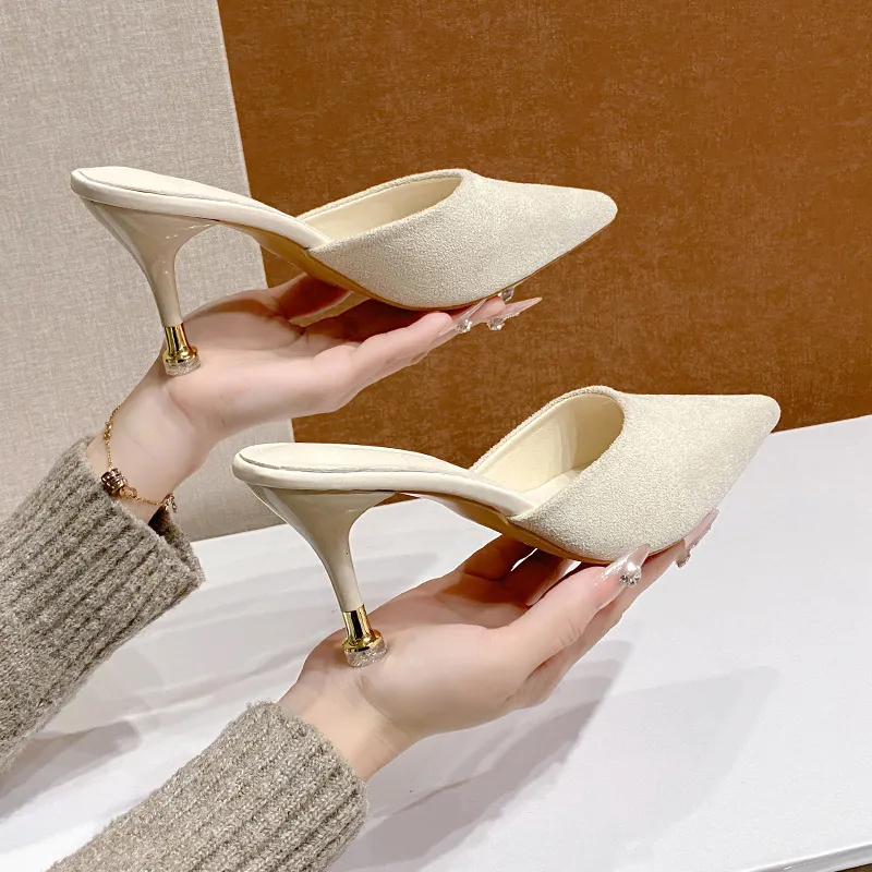 Dragon Dance Slim Heel High Heels Women's-2