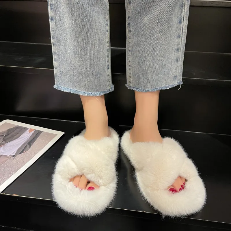 Dragon Dance PU Polyurethane Abrasion Resistant Slip Resistant Slide Slippers Women's-2