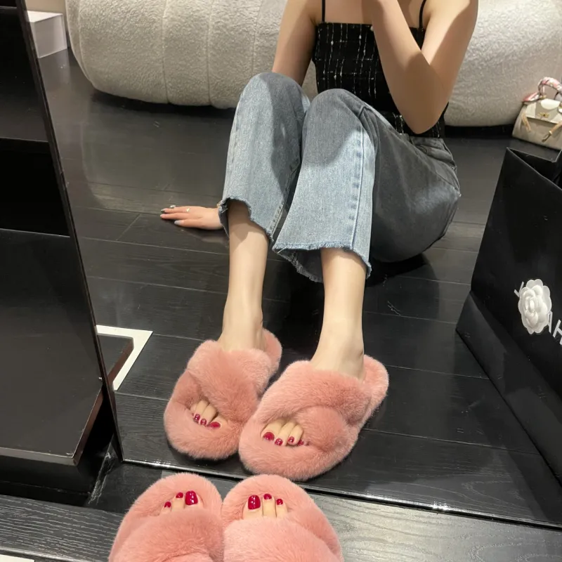 Dragon Dance PU Polyurethane Abrasion Resistant Slip Resistant Slide Slippers Women's-10