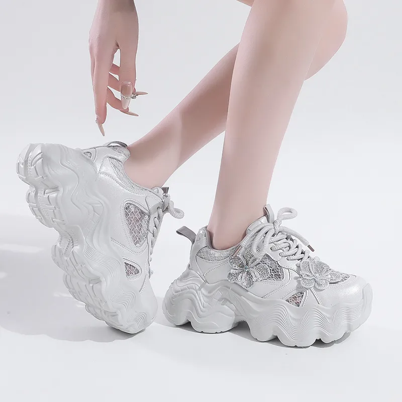Dragon Dance Low Top Chunky Sneakers Women's-10