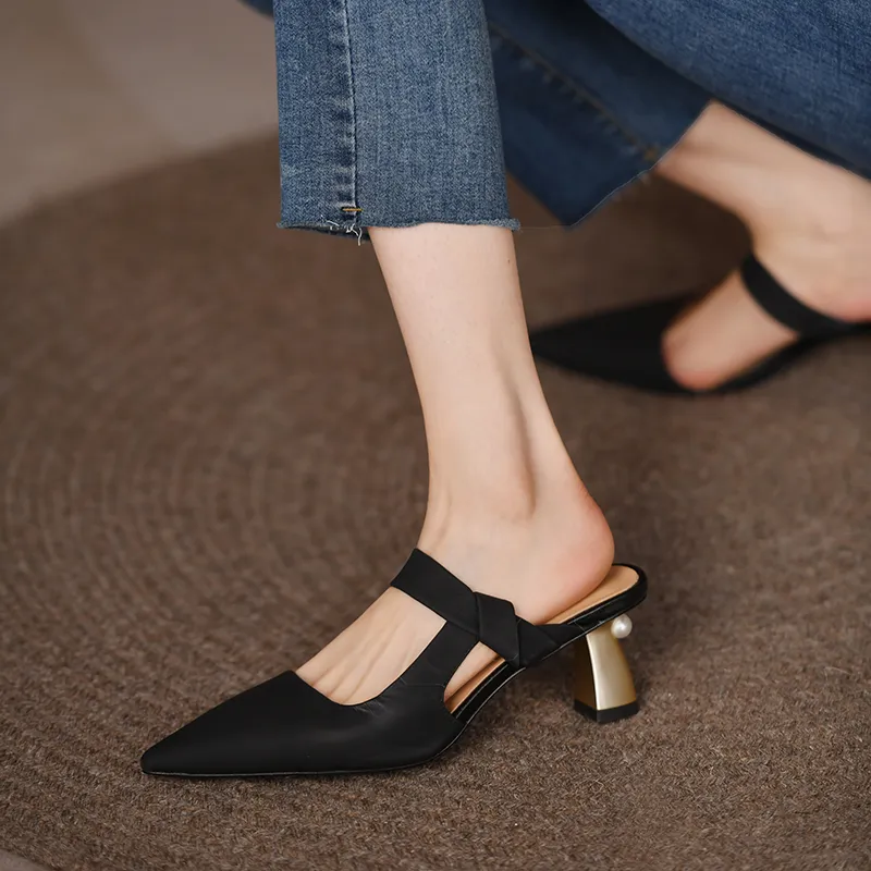 Dragon Dance Abrasion Resistant Closed Toe Slippers Women's-5