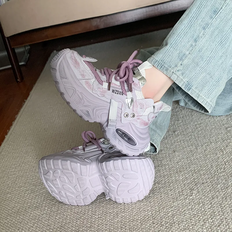 Dragon Dance Low Top Chunky Sneakers Women's-14