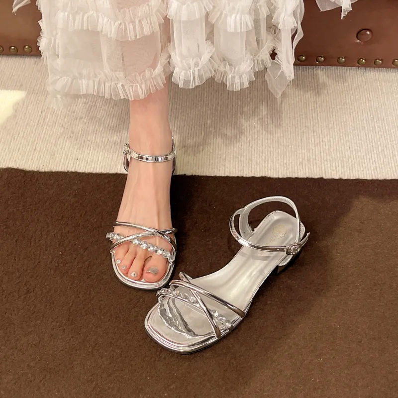 Dragon Dance One Strap Sandals Women's-9