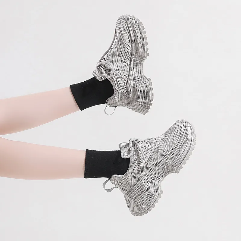Dragon Dance Low Top Chunky Sneakers Women's-11