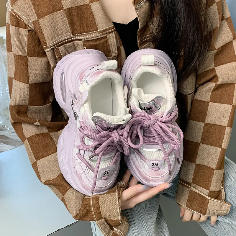 Dragon Dance Low Top Chunky Sneakers Women's-13