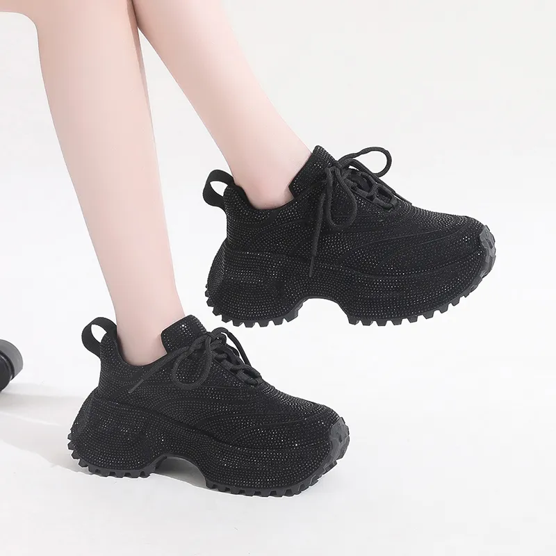 Dragon Dance Low Top Chunky Sneakers Women's-14