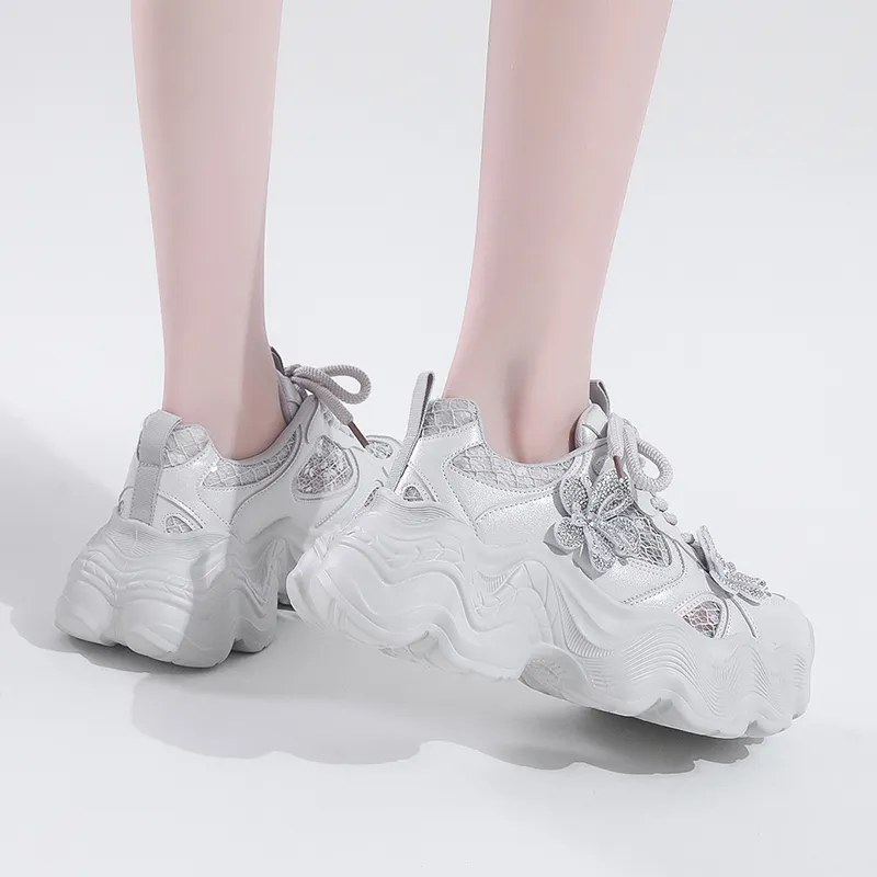 Dragon Dance Low Top Chunky Sneakers Women's-9