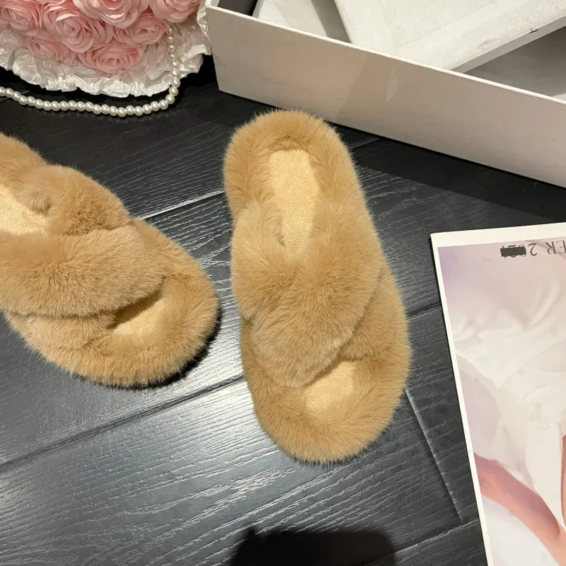 Dragon Dance PU Polyurethane Abrasion Resistant Slip Resistant Slide Slippers Women's-5