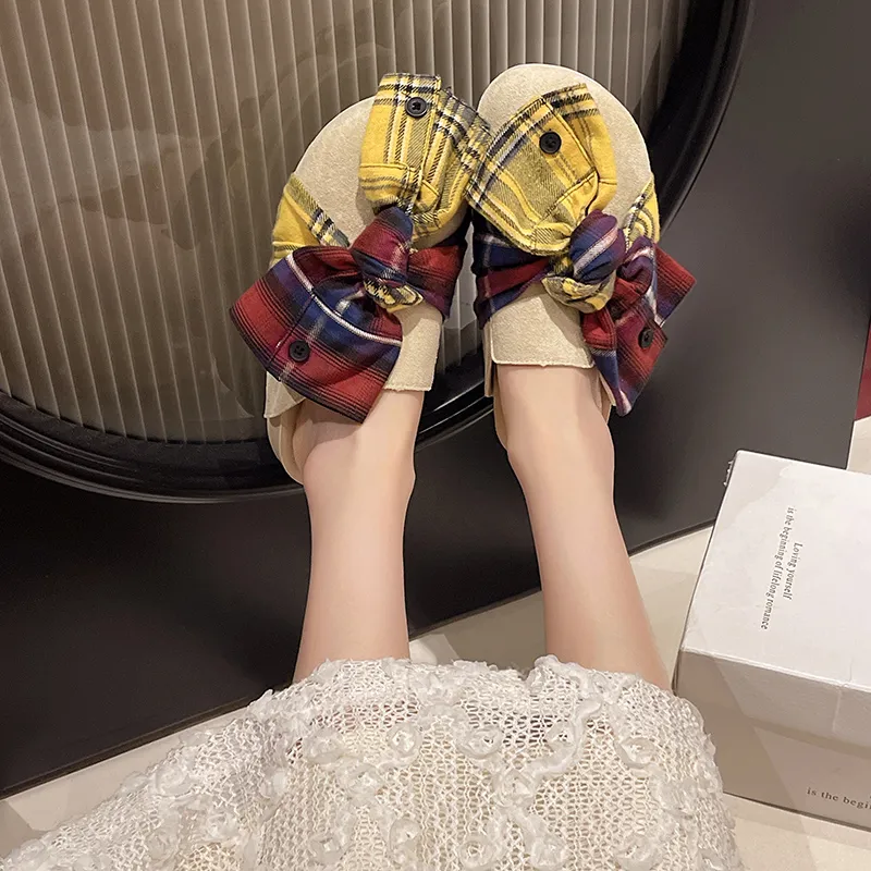 Dragon Dance Quiet Abrasion Resistant Closed Toe Slippers Women's-3