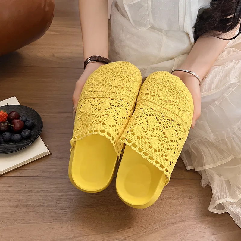 Dragon Dance Abrasion Resistant Slip Resistant Closed Toe Slippers Women's-3