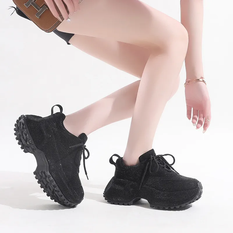 Dragon Dance Low Top Chunky Sneakers Women's-17