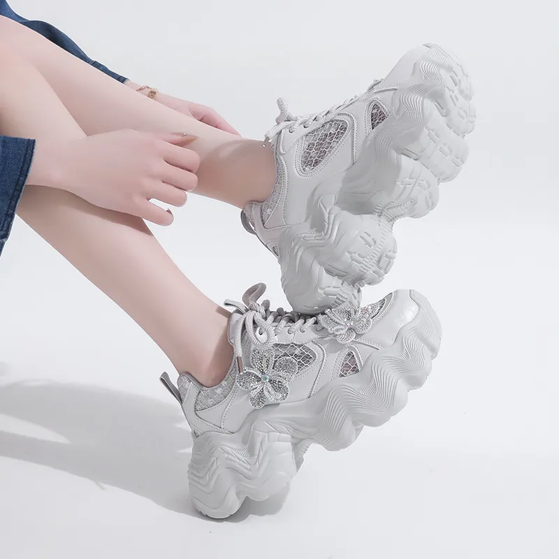 Dragon Dance Low Top Chunky Sneakers Women's-11