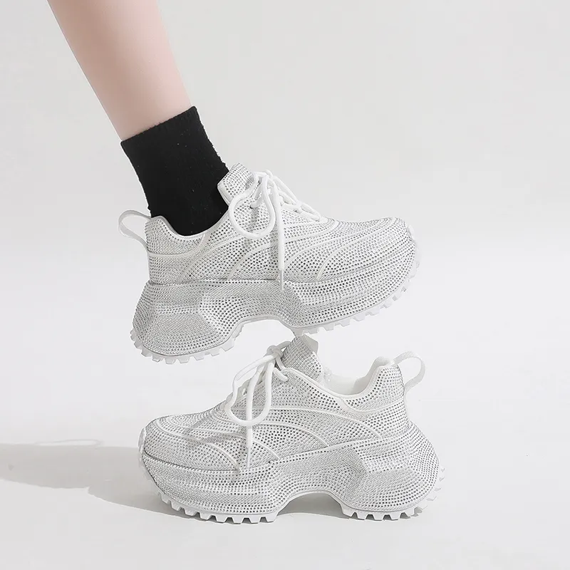 Dragon Dance Low Top Chunky Sneakers Women's-4