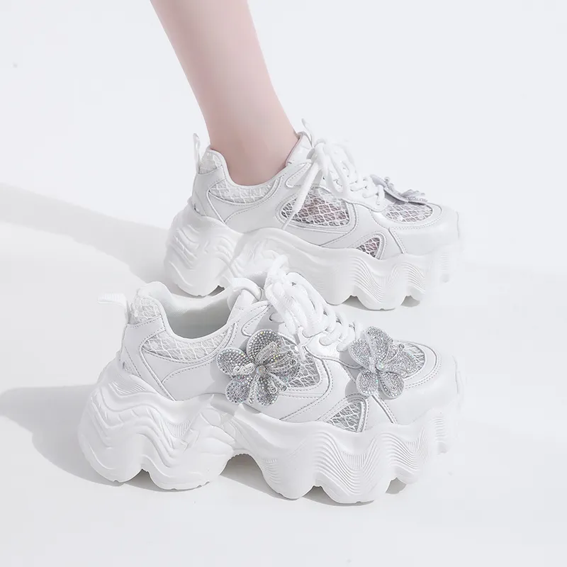 Dragon Dance Low Top Chunky Sneakers Women's-3