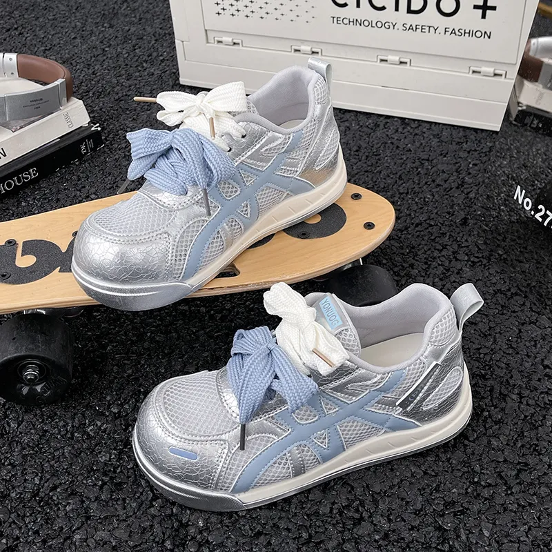 Dragon Dance Breathable Height Increase Skateboard Shoes Women's-6