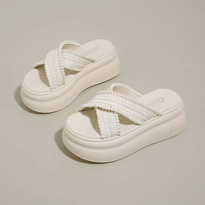 Dragon Dance Slip Resistant Abrasion Resistant Slide Slippers Women's-8