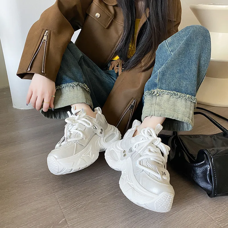 Dragon Dance Low Top Chunky Sneakers Women's-2