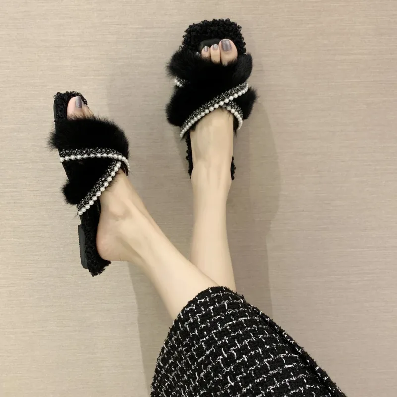 Dragon Dance Rubber Sole PU Polyurethane Abrasion Resistant Slip Resistant Slide Slippers Women's-13