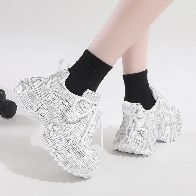 Dragon Dance Low Top Chunky Sneakers Women's-5